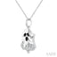 Ghost Petite Diamond Fashion Pendant