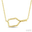 Pickleball Petite Diamond Fashion Pendant