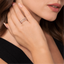 Wide Diamond Fashion Ring