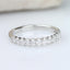 Oval Diamond Stackable Ring