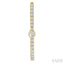 Pear Shape Diamond Fashion Hoop Earrings