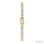 Rectangle Shape Diamond Fashion Hoop Earrings