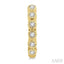 Petite Diamond Huggie Fashion Earrings