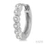 Petite Diamond Huggie Fashion Earrings
