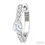 Pear Shape Petite Diamond Fashion Huggie Earrings