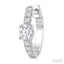 Round Shape Petite Diamond Fashion Huggie Earrings