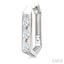 Pear Shape Diamond Hoop Earrings