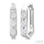 Pear Shape Diamond Hoop Earrings