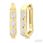 Pear Shape Diamond Hoop Earrings