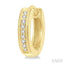 Petite Diamond Huggie Fashion Earrings