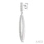 Marquise Shape Diamond Fashion Long Earrings