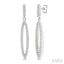 Marquise Shape Diamond Fashion Long Earrings