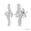2 Stone Diamond Earrings