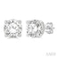 Round Shape Diamond Stud Earrings