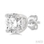Round Shape Diamond Stud Earrings