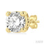 Round Shape Diamond Stud Earrings