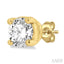 Round Shape Diamond Stud Earrings
