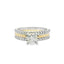 Round Diamond Multi-Row Engagement Ring