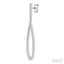 Pear Shape Diamond Fashion Long Earrings
