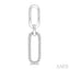Paperclip Diamond Fashion Earrings