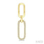 Paperclip Diamond Fashion Earrings