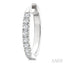 Petite Diamond Huggie Fashion Earrings
