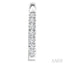 Petite Diamond Huggie Fashion Earrings
