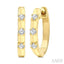 Petite Diamond Huggie Fashion Earrings