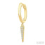 Petite Diamond Huggie Fashion Earrings