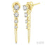 Journey Diamond Chain Earrings