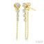 Journey Diamond Chain Earrings
