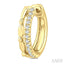 Petite Diamond Huggie Fashion Earrings