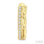 Petite Diamond Huggie Fashion Earrings