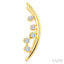 Diamond Fashion Ear Climbers