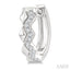 Geometric Petite Diamond Huggie Fashion Earrings