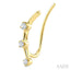 Diamond Fashion Ear Climbers