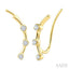 Diamond Fashion Ear Climbers