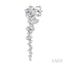 Mixed Shape Scatter Diamond Fashion Earrings