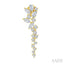 Mixed Shape Scatter Diamond Fashion Earrings