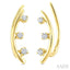 Diamond Fashion Ear Climbers