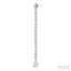 Pear Shape Lovebright Diamond Long Earrings