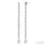 Pear Shape Lovebright Diamond Long Earrings