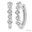 Petite Diamond Huggie Fashion Earrings