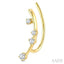 Diamond Fashion Ear Climbers
