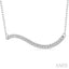 Wave Diamond Fashion Necklace