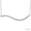 Wave Diamond Fashion Necklace