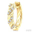 Petite Diamond Huggie Fashion Earrings