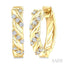 Petite Diamond Huggie Fashion Earrings