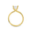 Radiant-cut Diamond Solitaire Engagement Ring