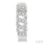 Swirl Petite Diamond Huggie Fashion Earrings